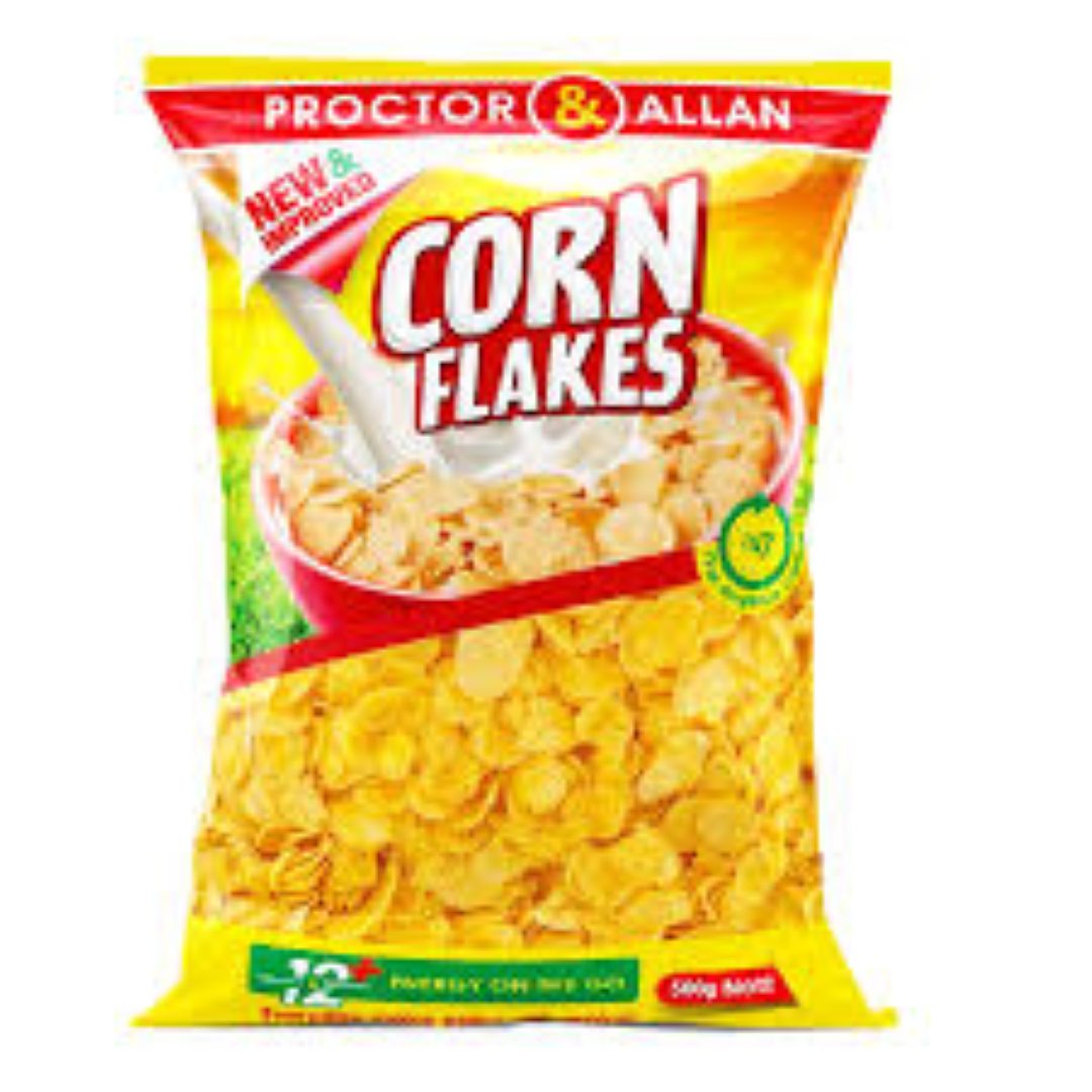 PROCTOR N ALLAN CORNFLAKES VALUE PACK 500G